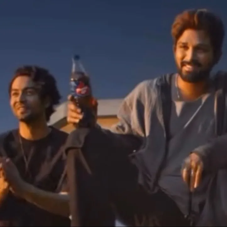 Thumbs Up ad film with Allu Arjun