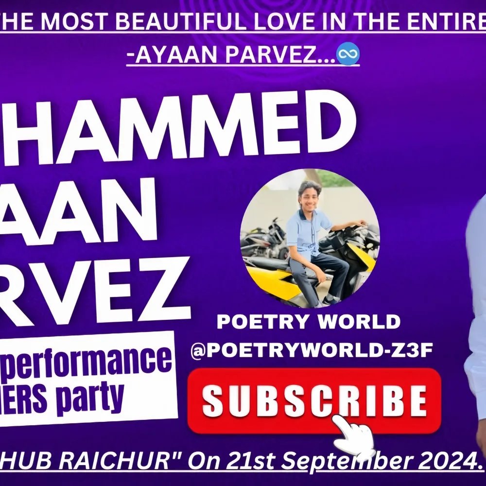 Shayari performance on Freshers party 